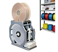 Auto-Stop Filament Winder Machine, 3D Printer Respooler with Smart Sensor, Fast No-Tangle Winding for 1kg Filament, Welding Wire, Sewing Thread, Includes 1 Empty Spool