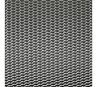 AUTO-STYLE Aluminium Racing Grid Honeycomb Design 12 x 6 mm 125 x 25 cm