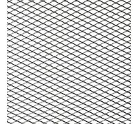 AUTO-STYLE Aluminium Racing Grille Diamond Design 16 x 8 mm 125 x 25 cm