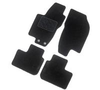 AUTO-STYLE Car mats compatible with Citroen Jumpy/Peugeot Expert/Toyota Proace 2016 - & Vauxhall Vivaro C/Zafira Life 2019 - (front only) (seat/bench + round clips)