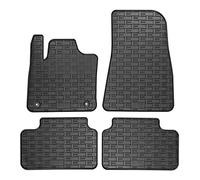 AUTO-STYLE CIKCAR Set of Rubber Mats Compatible with Volvo C40 Recharge 2021- & XC40 Recharge 2021- (4-Piece + Mounting System)