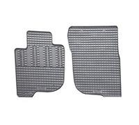 AUTO-STYLE CK RFI02 Rubber car mats set (2-pieces + fixing system)