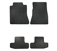AUTO-STYLE Rubber car mats set compatible with Ford Mustang GT 2015- (4-pieces + fixing system)