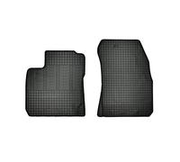 AUTO-STYLE Rubber car mats set compatible with Ford Transit Courier 2-persons 2014-2019 (2-pieces)