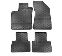 AUTO-STYLE Rubber car mats set compatible with MG ZS (EV) 2019- (4-pieces + fixing system)
