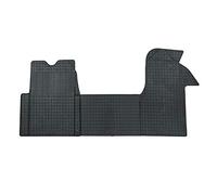 AUTO-STYLE Rubber car mats set compatible with Opel Movano & Renault Master 1998-2014 & Nissan NV400 2011- (3-pieces + fixing system)