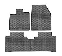 AUTO-STYLE Rubber mats compatible with BYD Atto 3 2022- (4 pieces + attachment system)
