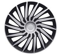AUTO-STYLE Set of Wheel Trims Kendo 16 Inches Silver / Black