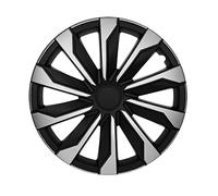 AUTO-STYLE Set wheel covers Typhoon 14-inch silver/black