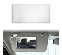 Auto Sun Visor HD Makeup Mirror for Car, Self-Adhesive Vanity Mirrors, Stainless Steel Universal Car Visor Mirror for Truck SUV, Rear View Seatback Cosmetic Mirrors (Large Square)