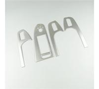 Auto Switch Mouldings Compatible With For A4 B8 2010-2014 2015 2016 Car Door Armrest Panel Decoration Window Glass Buttons Frame Cover Strips