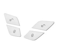 Auto Switch Mouldings Compatible With For C E Class GLC CLS W205 W213 X253 W447 2015 2016 2017 2018 2019 Car Interior Door Lock Unlock Buttons Cover Stickers