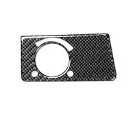 Auto Switch Mouldings Compatible with for E-Class W211 2003 2004 2005 2006 2007 2008 2009 Carbon Fiber Car Headlight Switch Button Sticker Frame Trim Cover