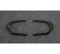 Auto Switch Mouldings Compatible with for M2 M3 M4 X5M X6M Carbon Fiber Car Interior Steering Wheel Button Sequins Cover Stickers Decals