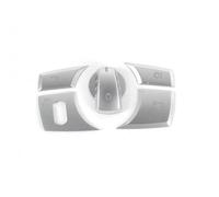 Auto Switch Mouldings Compatible with for X5 E70 X6 E71 LHD Car Interior Headlight Switch Buttons Sequins Decoration Decals