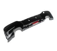 Auto Tail Wing For BMW 1 Series F20 F21 2011 2012 2013 2014 2015 Gloss Black Quad Rear Diffuser w/Light Car Accessories Rear Roof Spoiler