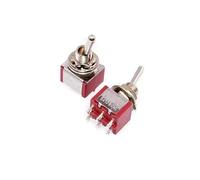 auto Toggle Switch Latching MTS-302/303/402/403/123/223 SPDT DPDT MTS302 ON-OFF-ON ON-ON 120VAC 125VAC 5A 250VAC 2A IDGTTLDF(Red MTS-202)
