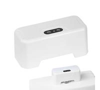Auto Toilet Flusher - ABS 14x6.4x6cm | Infrared Sensor Touchless Toilet Flusher Kit, USB Rechargeable 1800mAh | Hands Free Smart Toilets Flush System for Most Toilets Bathroom Hygiene Use