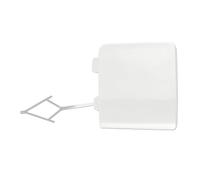Auto Tow Hook Hole Cover, Wivplex Tow Hook Eye Cover, for VW, for POLO, 2014-2017 6C0807241 6RD807241 Car Accessories, Front Bumper Tow Hook Cap Towing Eye Cover (Size : White Passenger Side)