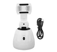 Auto Tracking Phone Holder, 360° Rotation Smart Face Object Tracking Mount for Vlog, Live Streaming - AI Intelligent Tracking, Wide Angle, Easy Operation