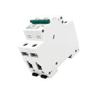 Auto Transfer Switch Solar 1000V DC Wiring Breaker Photovoltaic Connector Differential Switch Mini DC Circuit Breaker 2P Atorch(20A)