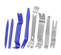 Auto Trim Removal Tool Set, Wetado 8 Pcs Auto Car Trim Tool Kit Plastic Pry Tool Kit for Car, Clip, Audio, Dashboards, Door Panel Window Molding Fastener Remover Tool Kit