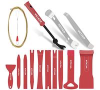 Auto Trim Removal Tools Kit, Wetado 15Pcs Car Panel Removal Tool Interior Trim Kit Fastener Rivet Remover Plastic Pry Tool Set - Removal of Car Door Panels, Fasteners, Molding, Dashboards, Wheel Hubs