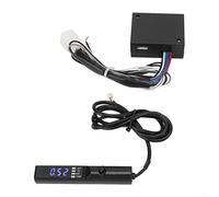 Auto Turbo Timer 12V Engine Start Timer with LED Digital Display for Turbo Cooling and Adjustable Countdown Settings Compatible with Various Vehicles
