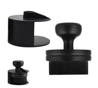 Auto Tyre Cleaning Brush, Car Tire Shine Brush Tire Shine Applicator Brushes Tyre Dressing Applicator Auto Tyre Cleaning Brushes with Stand Cover for Auto Detail Vents Dash Trim Seats Interior Emblems