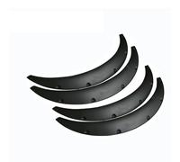 Auto Tyre Eyebrow 4pcs Universal Car Wheel Lip Protective Cover Trim Mudguards Body Kit For Sedan SUV Off-Road Vehicle Fender Part 80/89 Cm Fender Flares(4Pcs 80 cm)
