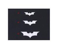 Auto Vinyl Adhesive Stop Brake Car Batman Decal 3D Carbon Fiber Tail Light Sticker