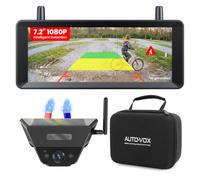AUTO-VOX Solar Magnetic Wireless Reversing Camera Kit: 1 Minute Install