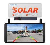 AUTO-VOX Solar Wireless Reversing Camera kit with 6 Inch 1080P Monitor