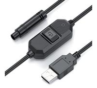AUTO-VOX USB Charger DC 5V to 12V Charging Cable for Wireless Backup Camera, 4Pin Power Supply for S3A Plus, Solar4B, Solar 5A, Not Occupy Cigarette Lighter RV/Car Accessirous