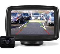 AUTO-VOX Wireless Reversing Camera Kit, Easy Installation, Clear Night Vision Car Rear View Camera, Digital Signal Reverse Camera for Car, Van, Truck & SUV