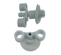 Auto-Water Refill Bracket for Dreame,for x60 Series Robot Vacuum Mop | Including for x60 for Ultra Complete and Master Models ABS Wall-Side Plumbing Kit for Continuous Cleaning Without Manual