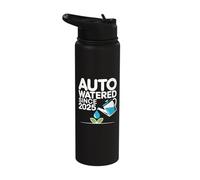 Auto Watered Since 2025 Plant Lover Stainless Steel Insulated Water Bottle