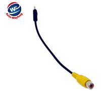 Auto Wayfeng WF® Video Input Adapter Cable 2.5MM GPS Navigator Reversing Input Conversion Line 2.5 To RCA AV Connector