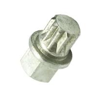 auto wheel Lug bolts Compatible With A7 For Sportback 2011 2012 2013 2014 X5 Set Wheel Screw Bolt Lock Nut Key Adapter 17 Teeth Car Tire Bolts OEM:8D0601139F 006