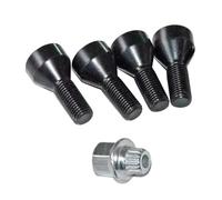 auto wheel Lug bolts Compatible With For E46 E87 E90 E60 AP03 M12 X 1.5 LOCKING WHEEL BOLTS NUTS SET Car Tire Anti Theft Screw Bolt Wheel Nut OEM: 36136786419