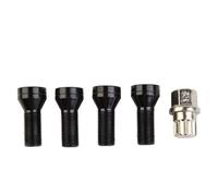 auto wheel Lug bolts Compatible With MINI For R56 Hatchback 2006 2007 2008 2009 2010 2011 2012 2013 4Pcs M14x1.25 M12x1.5 Wheel Screw Bolt Lock Nut Key