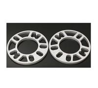 Auto Wheel Spacers 2PCS 3/5/8/10mm thickness Universal Aluminum Alloy 4 and 5 Lug Wheel Spacer Gasket Forged Wheels Spacer(2PCS 8MM)
