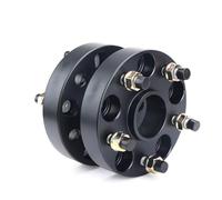 Auto Wheel Spacers 2Pieces 15/20/25/30mm Wheel spacers Conversion adapters for PCD 5x100 to 5x112 5x108 5x114.3 5x120 5x130 Forged Wheels Spacer(2PCS 30mm Black)