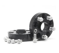 Auto Wheel Spacers 2Pieces 20/25/30/35/40/45mm PCD 5x120 CB=65.1mm Hubcentric Wheel Spacer Adapter Suit For VW For Amarok M14xP1.5 Forged Spacer Kit(50MM)