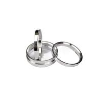 Auto Wheel Spacers 4pcs Car Hub Centric Rings Wheel Bore 60.1-57.1 63.4-57.1 65.1-57.1 66.1-57.1 66.5-57.1 70.5-60.1 70.3-60.1mm(66.1-57.1mm)