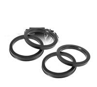 Auto Wheel Spacers 4pcs Car Hub Centric Rings Wheel Bore Center Spacer 64.1-60.1 65.1-63.4 72.6-63.4 74.1-64.1 74.1-66.1 74.1-67.1mm Hubcentric Forged Spacer(87.1-71.5mm)