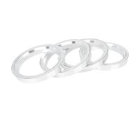 Auto Wheel Spacers 4pcs OD 73.1mm to ID 56.1/57.1/58.1/58.6/59.1/59.5/63.3/66.1/66.45mm Hub Centric Rings(58.6mm ID 73.1mm OD)