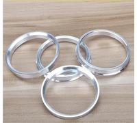 Auto Wheel Spacers Aluminum Hub Rings Hub Centric Rings Wheel Bore 56.6-60.1、56.6-67.1、56.6-72.6、56.6-73.1mm 4Pieces/set Hubcentric Forged Spacer(56.6-67.1mm)
