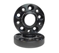 Auto Wheel Spacers For BMW 1/3/4/5/7/8Series I3 I4 Ix Ix3 For M3 X3 X4 X4M X5 X6 X7 Z4 2pcs Aluminum Alloy Wheel Spacer 5x112 CB 66.6mm Hubcentric Forged Spacer(2pcs 30mm-BK)