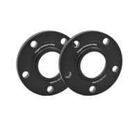Auto Wheel Spacers For BMW E36 E38 E60 For M1 For M3 For M6 15mm 20mm 2PCS 5X120 72.6mm Black Hubcentric Wheel Spacers Adapter Forged Spacer Kit(15mm)